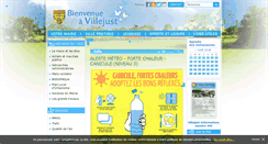 Desktop Screenshot of mairie-villejust.fr